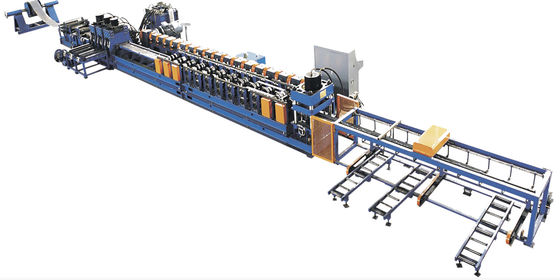 เครื่องบิดช่อง 500 - 6000 มิลลิเมตร เครื่องทําช่อง C Unistrut Roll Forming
