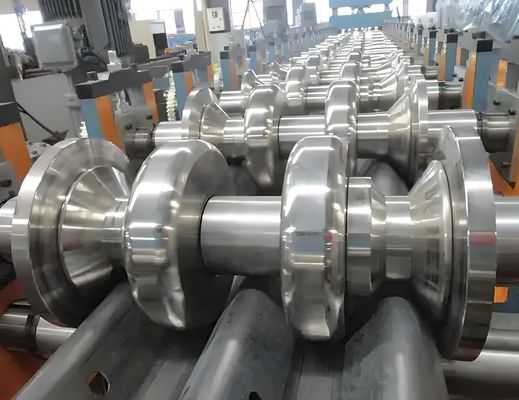 ซื้อ Q235 Q345 เครื่องทํารั้วทางด่วน เครื่องปั้นม้วนสตูดโลหะ online manufacture