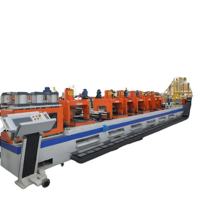 Cr12 55kw Omega Profile Roll Forming Machine สายการผลิตโปรไฟล์ที่แม่นยํา